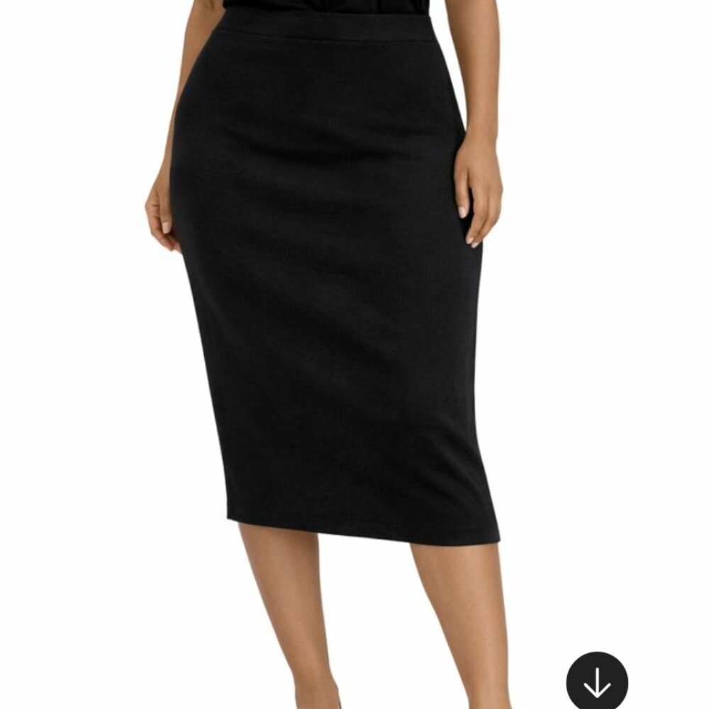 Zara Black Pencil Skirt